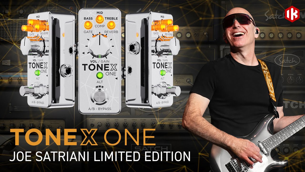 TONEX ONE Joe Satriani Limited Edition guitar pedal
