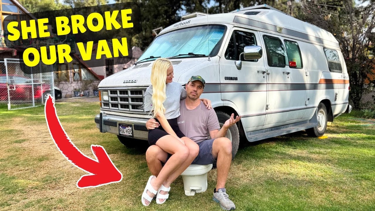 We Always Knew This Day Would Come | Full-time VAN LIFE Mexico Roadtrip - DIY LOO SWAP 😑 (EP 42)