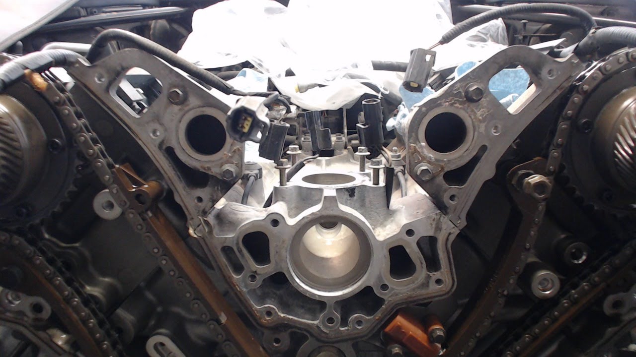 Live: Raw Footage - 2001 Jaguar XK8 Timing Chain Tensioner and Cooling System Overhaul Part 1