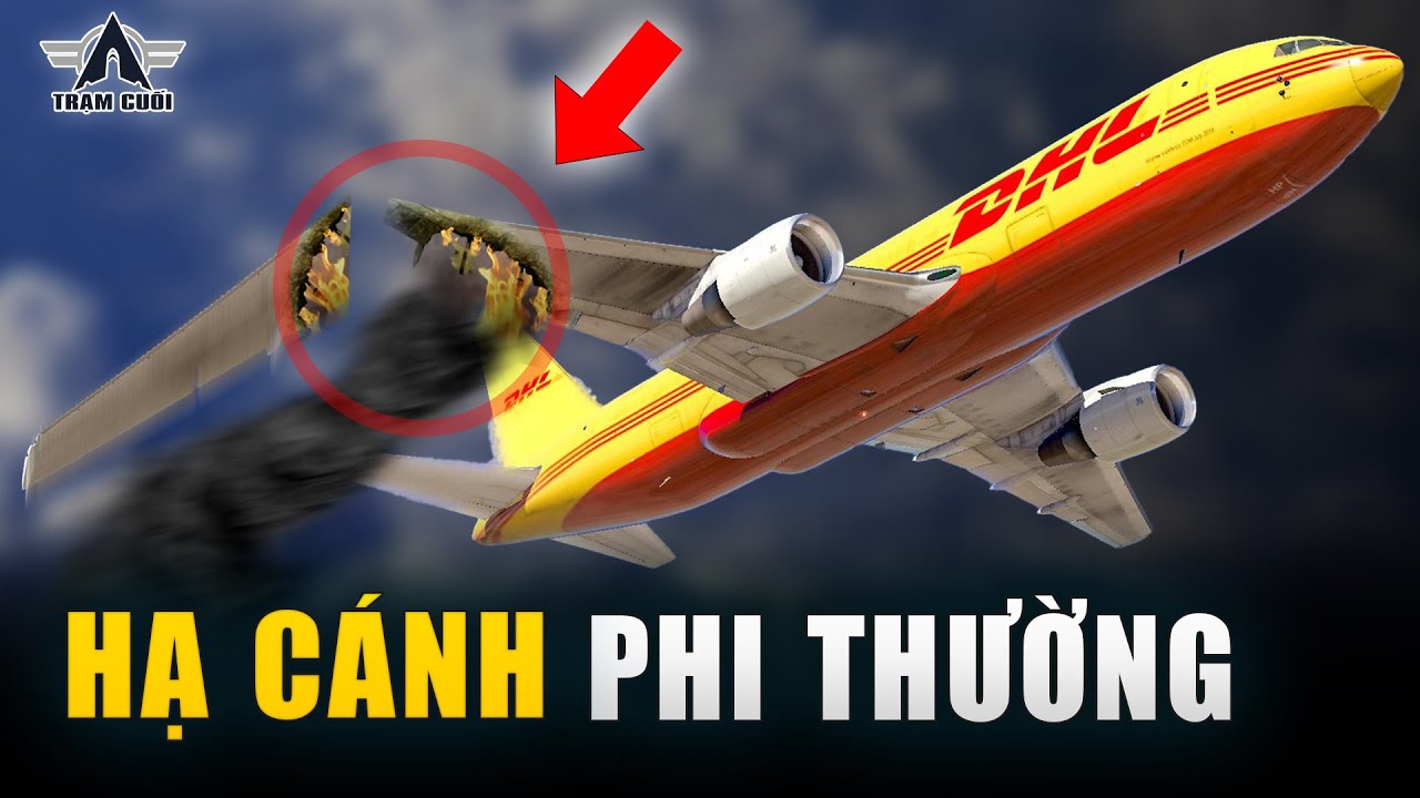 Bị Tên Lửa Bắn Trúng! Shipper Bầu Trời Kỹ Năng Thượng Thừa Tiếp Đất Máy Bay Bằng 1 Cánh| DHL 300