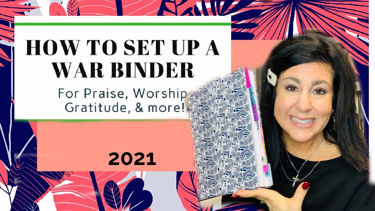 STEP BY STEP WAR BINDER & PRAYER JOURNAL SET UP/DREAM OUT LOUD WORKSHOP/JOIN TODAY
