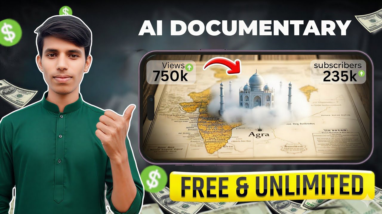 AI Documentary Video Kaise Banaye✅2026 | Free Tools | No Watermark | Full Guide