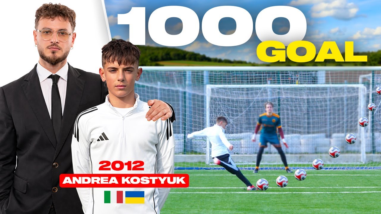 ⚽🤯 Questo RAGAZZINO di 13 ANNI HA FATTO 1000 GOAL in 3 ANNI e HA SHOCKATO il MONDO!