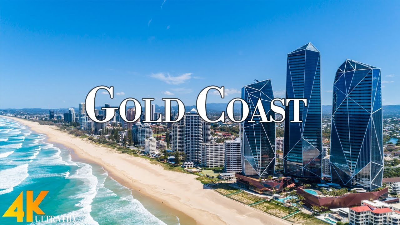 Gold Coast, Australia 4K Ultra HD • Stunning Footage, Scenic Relaxation Film with Calming Music.