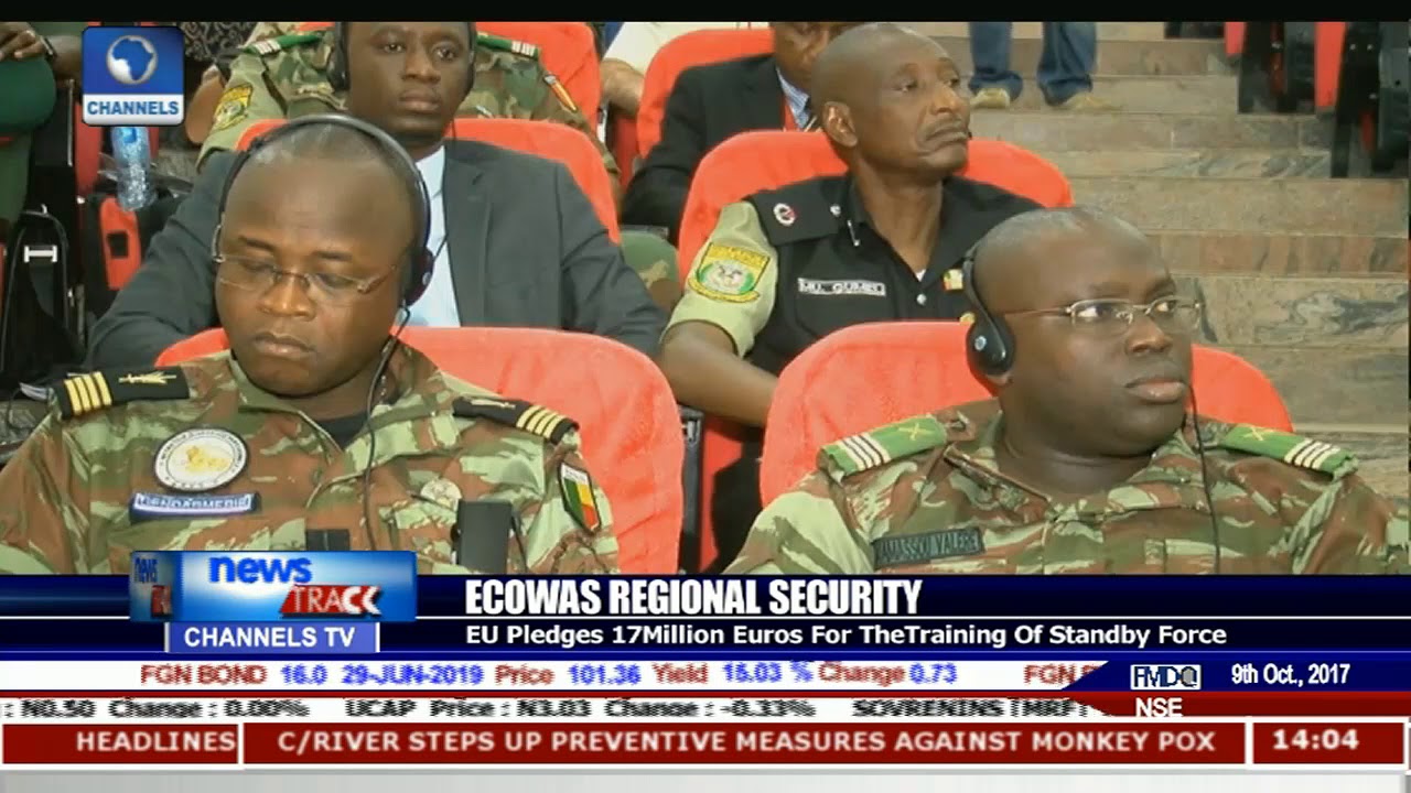 ECOWAS Regional Security: EU Pledges 17Million Euros For The Training Of Standby Force