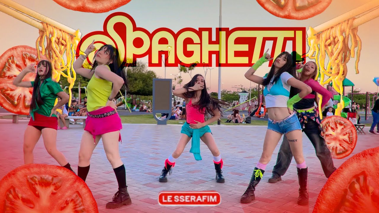 [KPOP IN PUBLIC | ARGENTINA] LE SSERAFIM (르세라핌) 'SPAGHETTI' Dance Cover by Sunshine 