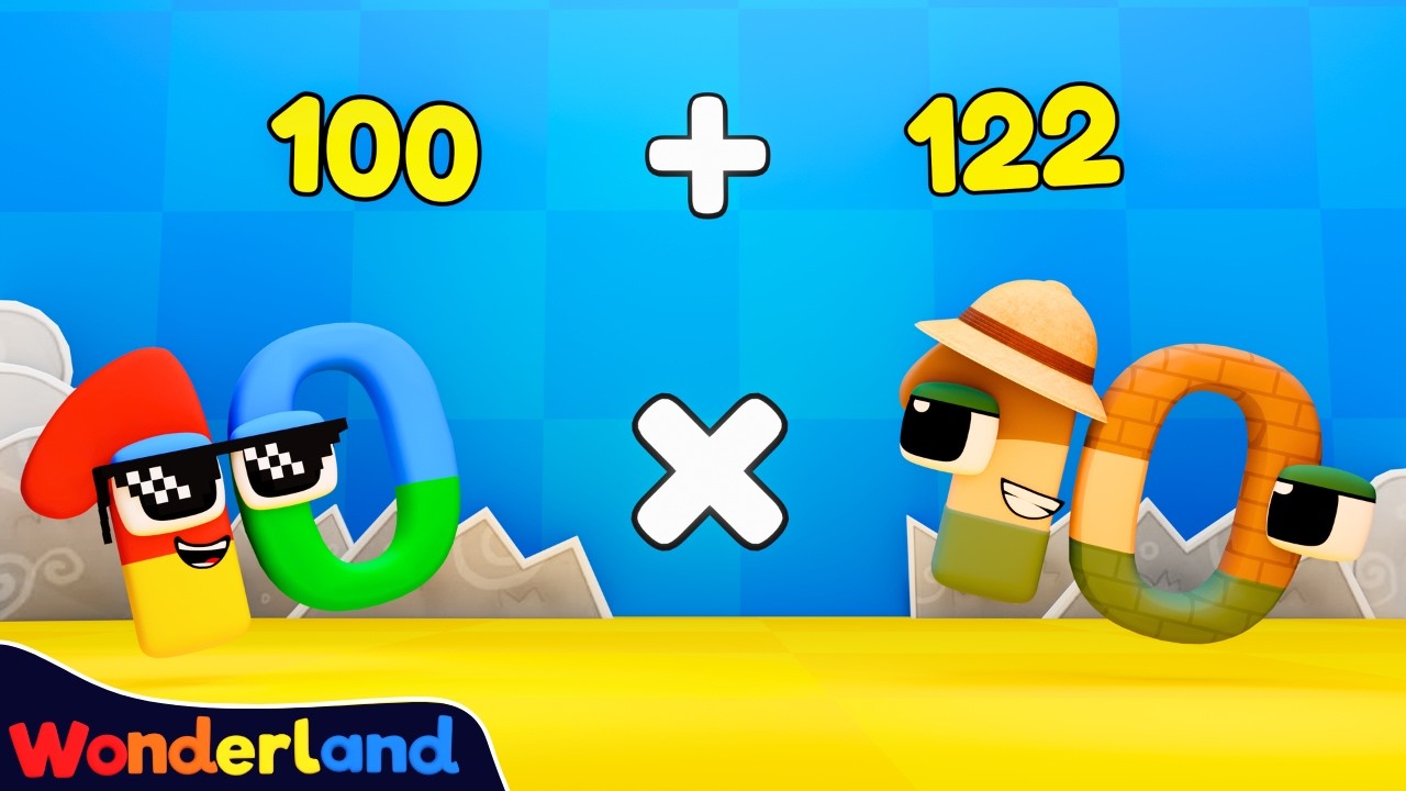 Wonderland: Big Numbers Join Up 5