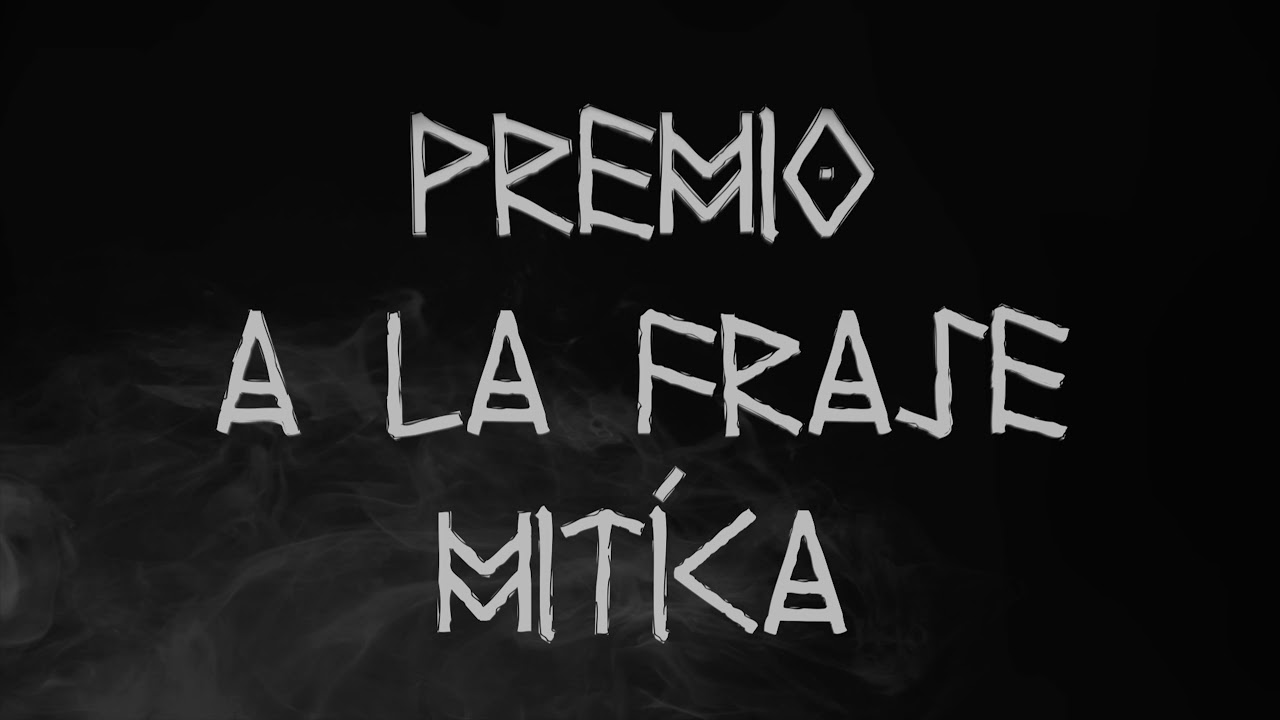 Premio Frase Mítica, Frank-Einstein 2018