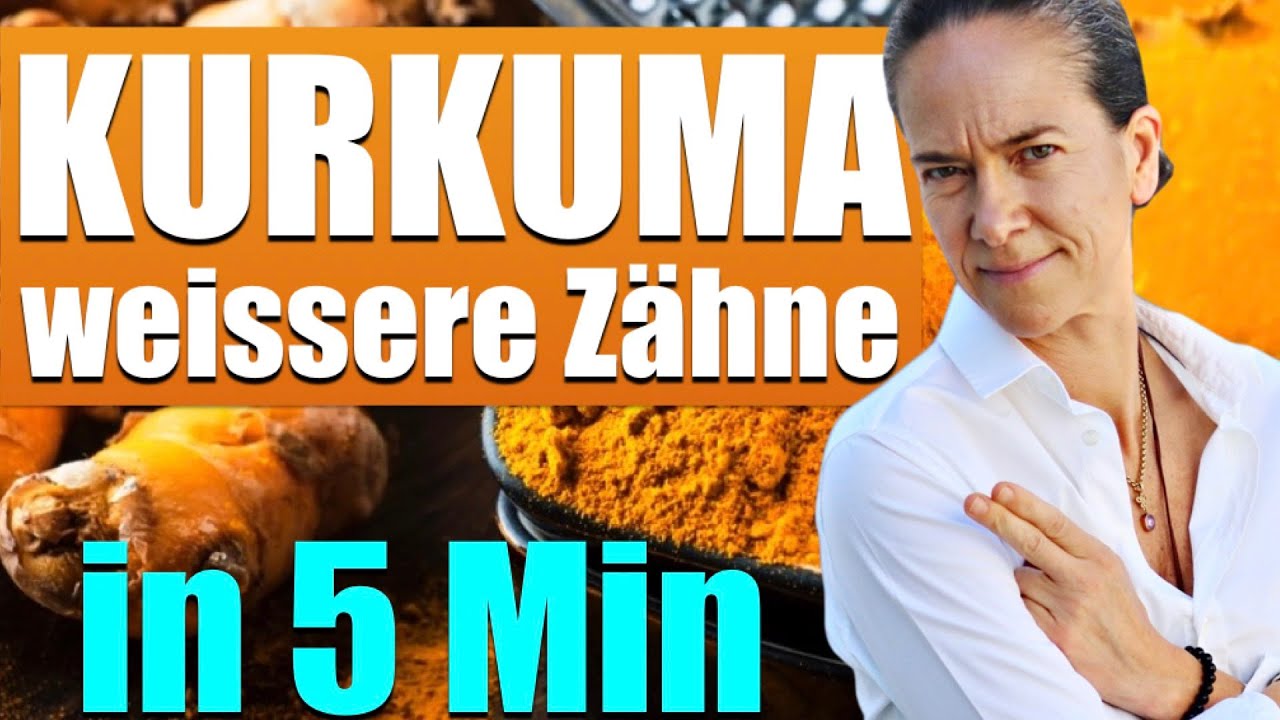 KURKUMA - Wunderwaffe für WEISSE ZÄHNE in 5 min: TOP oder FLOP