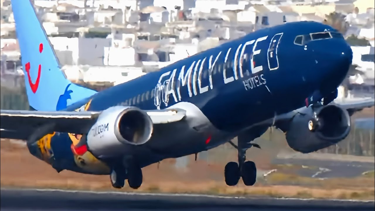 🔴 LIVE - LANZAROTE ARRECIFE AIRPORT  - Plane spotting