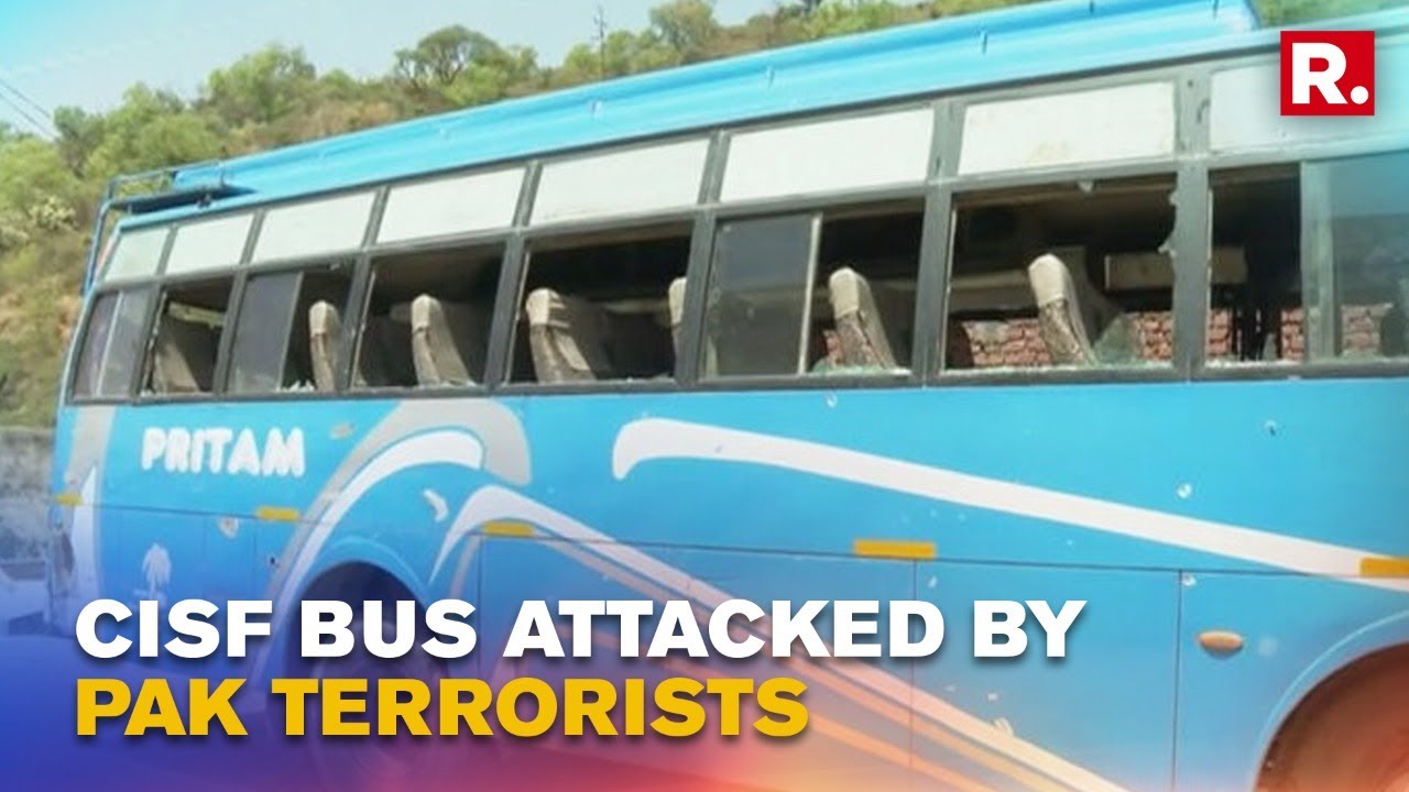 Jammu Encounter: Bullet Marks, Shattered Glass Inside CISF Bus Attacked By Pakistan Terrorists