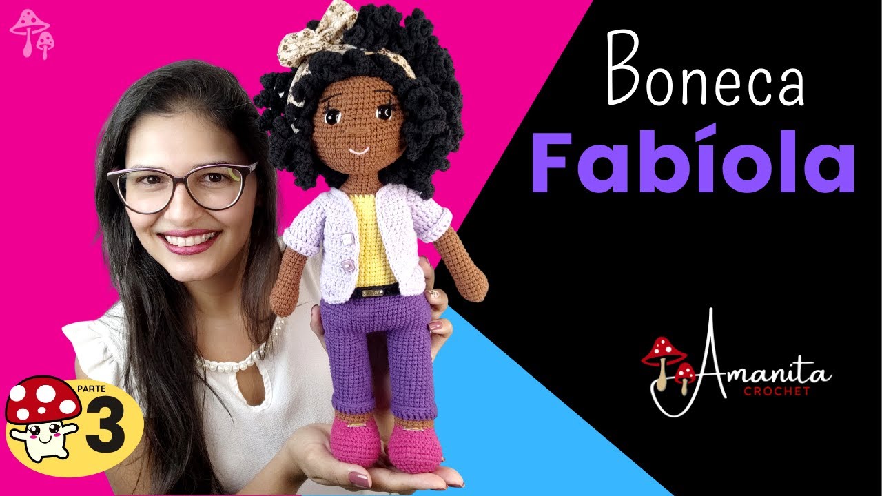 ∙∘○ amigurumi ○∘∙ Boneca Fabíola » 3/3 | corpo base sem costura