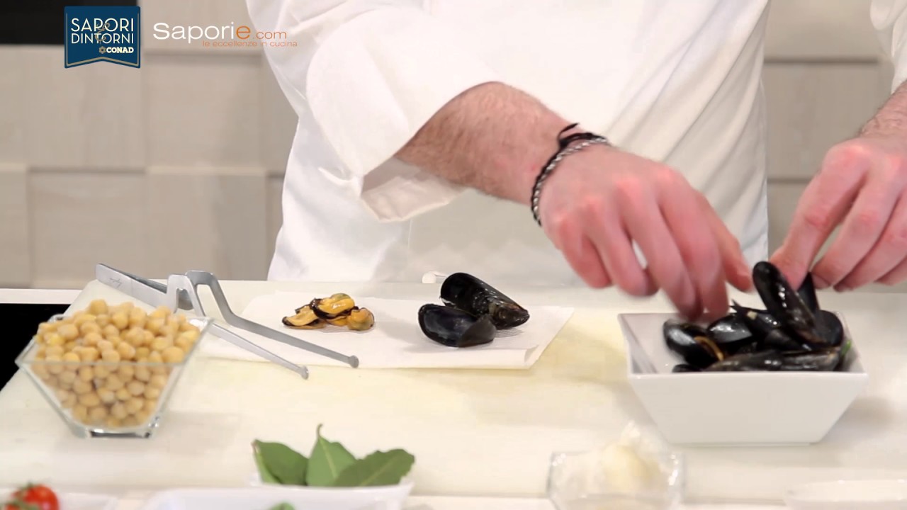 Zuppa di ceci e cozze | Chef Deg | Saporie