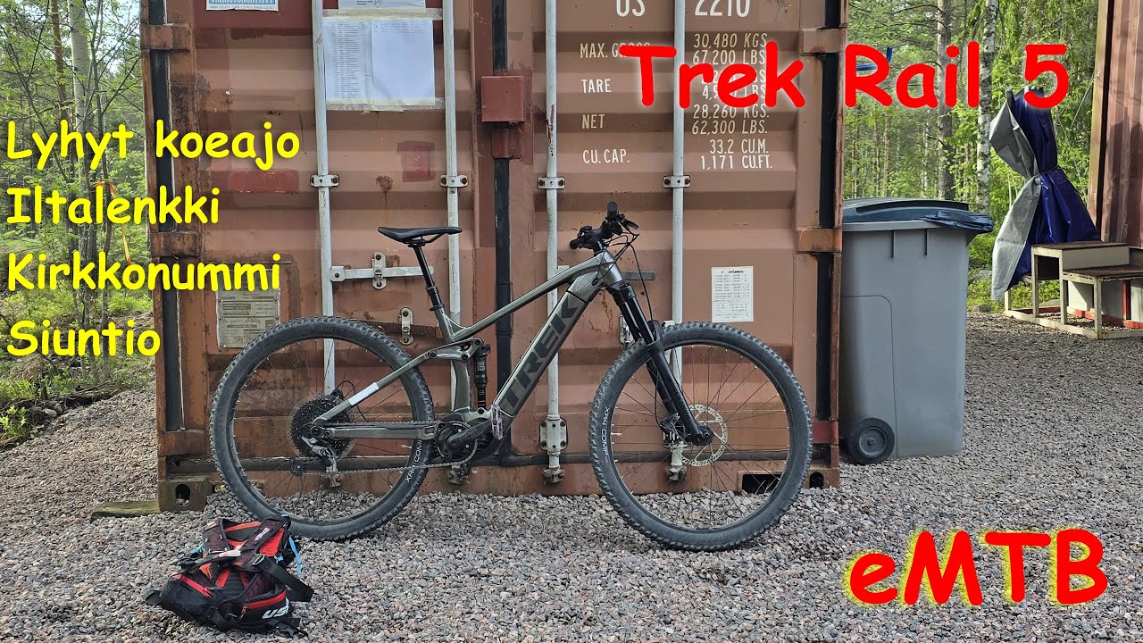 Trek Rail 5 koeajo.