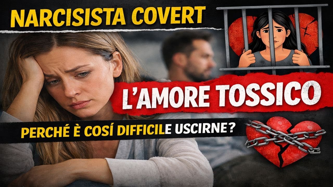 NARCISISTA COVERT: PERCHE' AMARLO TI SVUOTA (e non capisci perché!)