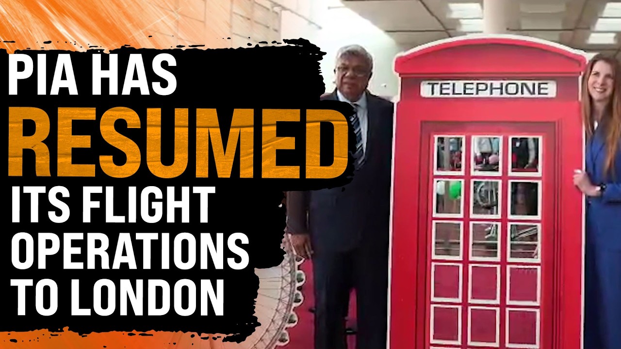 After six years, PIA has resumed its flight operations to London