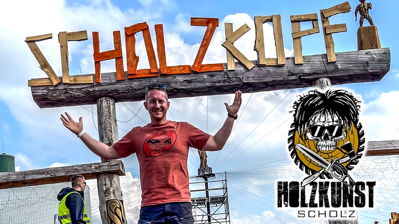 Zu Gast auf dem größten HOLZFESTIVAL Europas 2024 | WELTREKORD @HOLZKUNSTSCHOLZOFFIZIELL