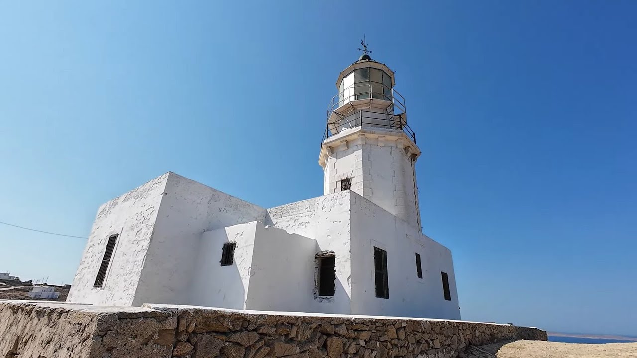 MYKONOS, GREECE in 4K - DRIVING THE ISLAND BEHIND THE SCENES  - Travel with Chip
