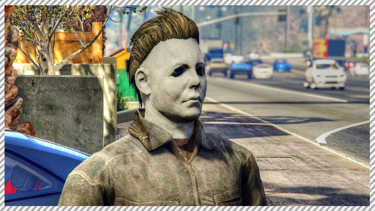 GTA 5 REAL LIFE MOD #55 - Buying Franklin's New Halloween Costume