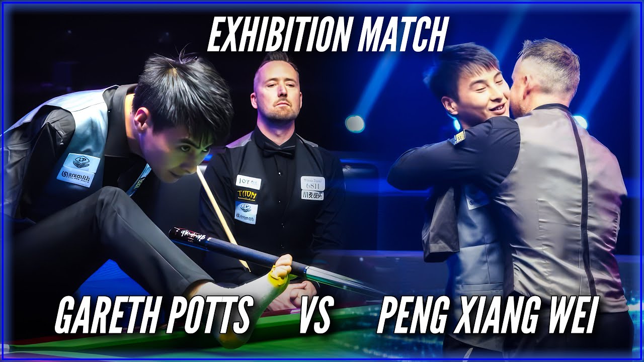 World Champion Gareth Potts plays China's inspirational disabled player Peng Xiang Wei 🎱🙌 #8ballpool