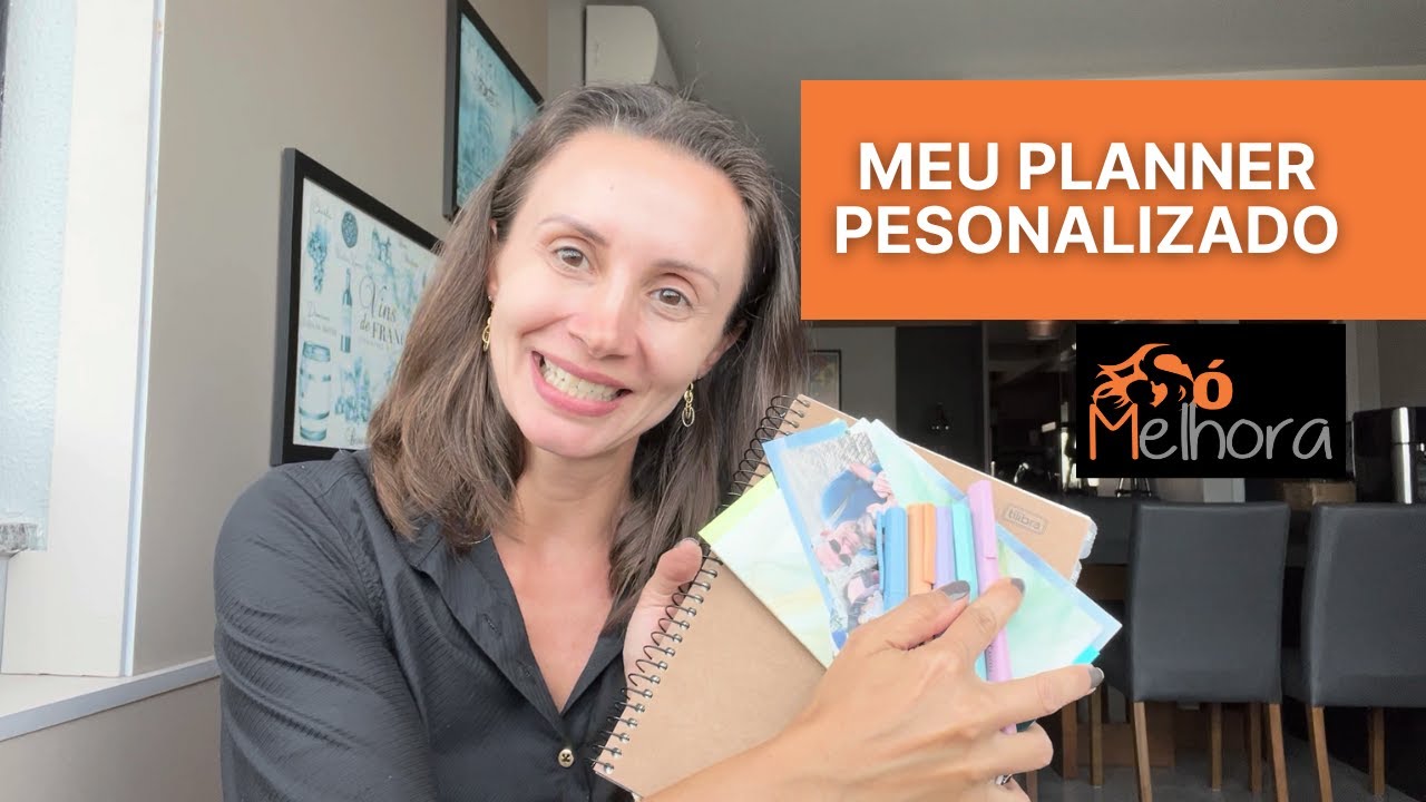 ✨ Como Personalizei Meu Planner 2026 da Tilibra | Scrap Simples + Inspiração - Só Melhora