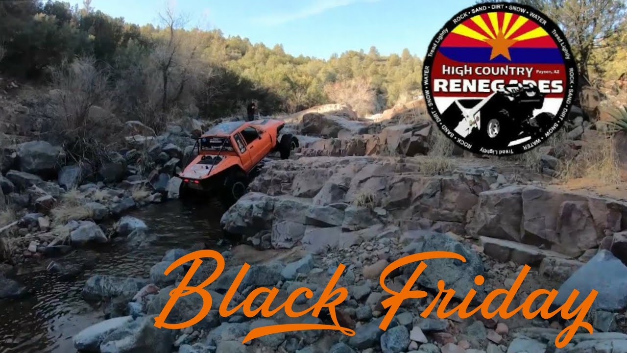 Rock Crawling on Black Friday trail - Payson, AZ