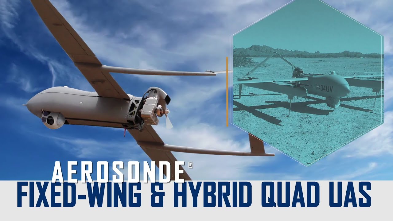 Aerosonde® Fixed-Wing to Hybrid Quad