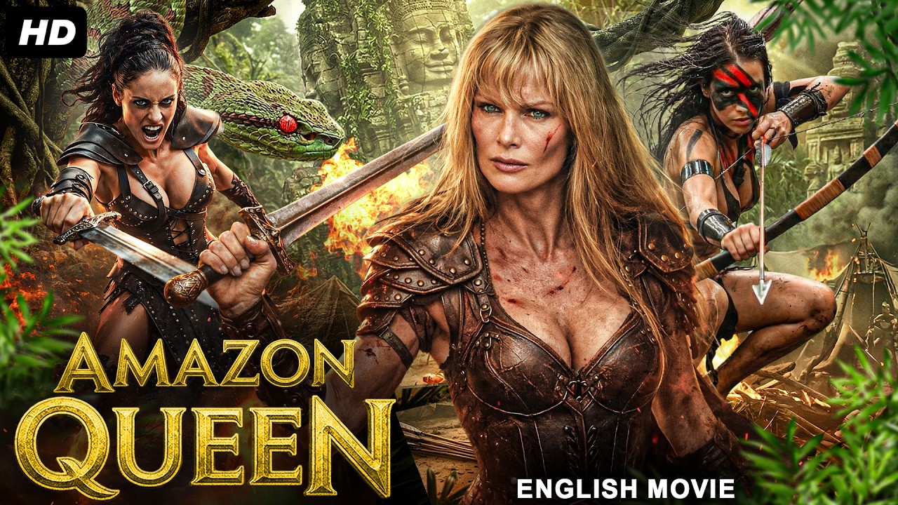 AMAZON QUEEN - Hollywood English Movie | Laurene Landon, John G. | Full Action Adventure Movie