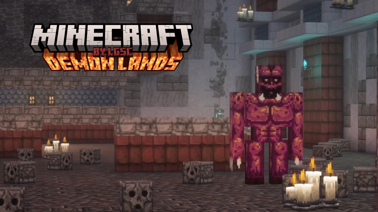 Exploring a land where Demons roam | Demon Lands | Minecraft ep.1