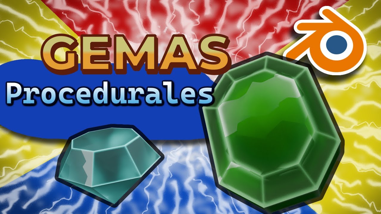 Cómo crear gemas brillantes en Blender (shader tutorial)