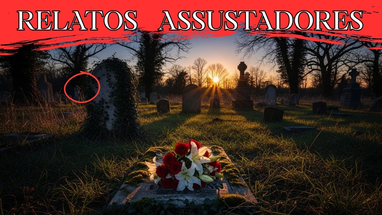 QUANDO O CEMITÉRIO ABANDONADO COMEÇOU A RECEBER FLORES | RELATOS DE TERROR PERTURBADORES EP. 65