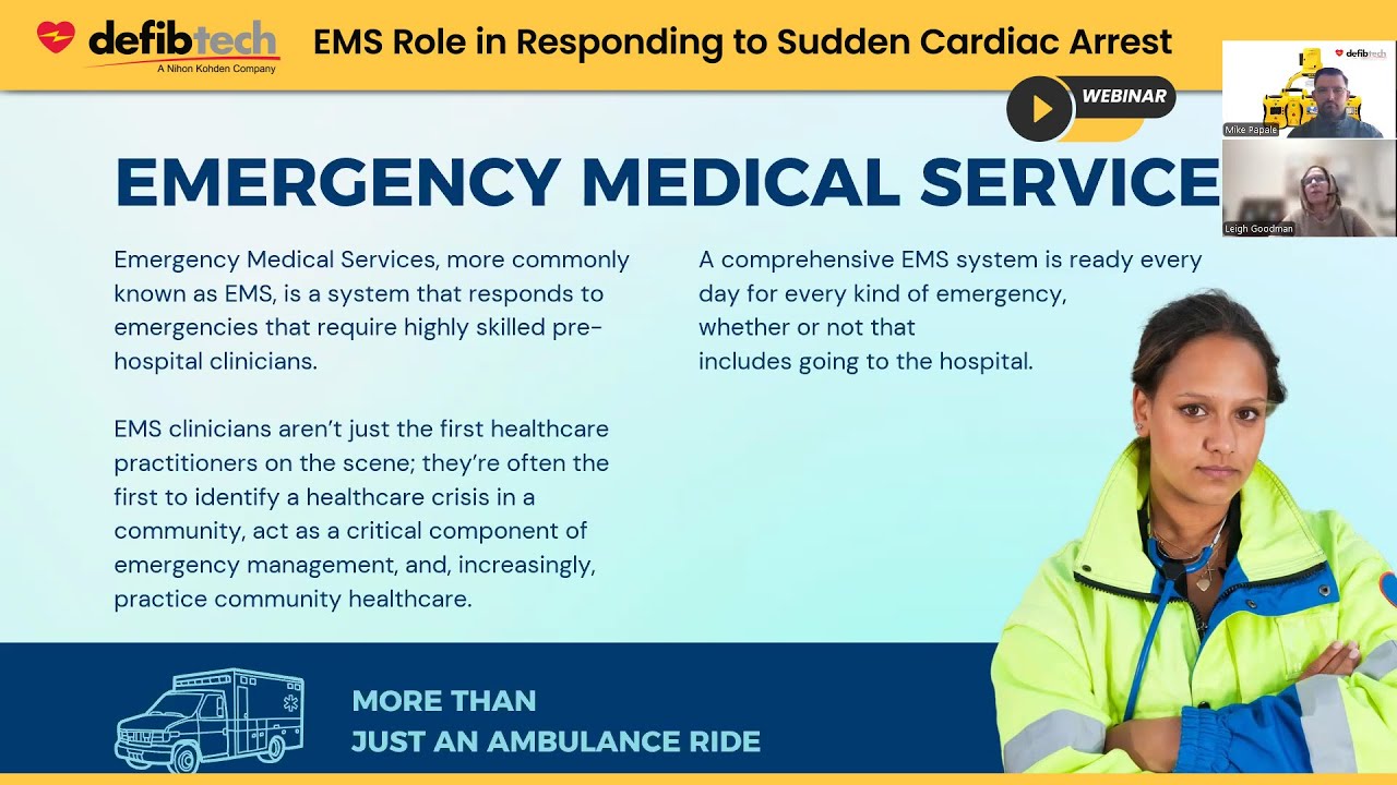EMS Role in Responding to Sudden Cardiac Arrest