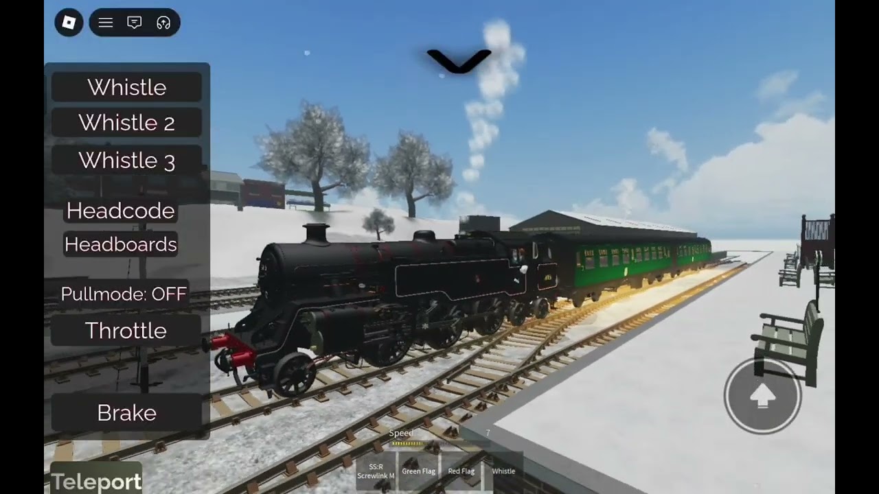 ROBLOX heritage railways steam day 