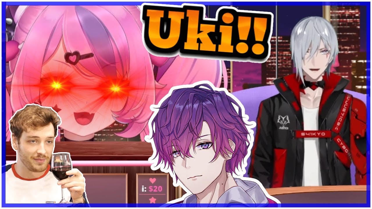 Mousey can't accept Uki followed Connor first on Twitter | ft. Fulgur Ovid