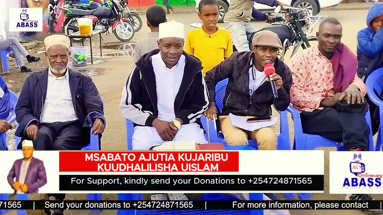 Msabato ajuta Sana. |.  Hatuhitaji Chochote Kwa wakristo.  |.  Dini yeti imekamilika