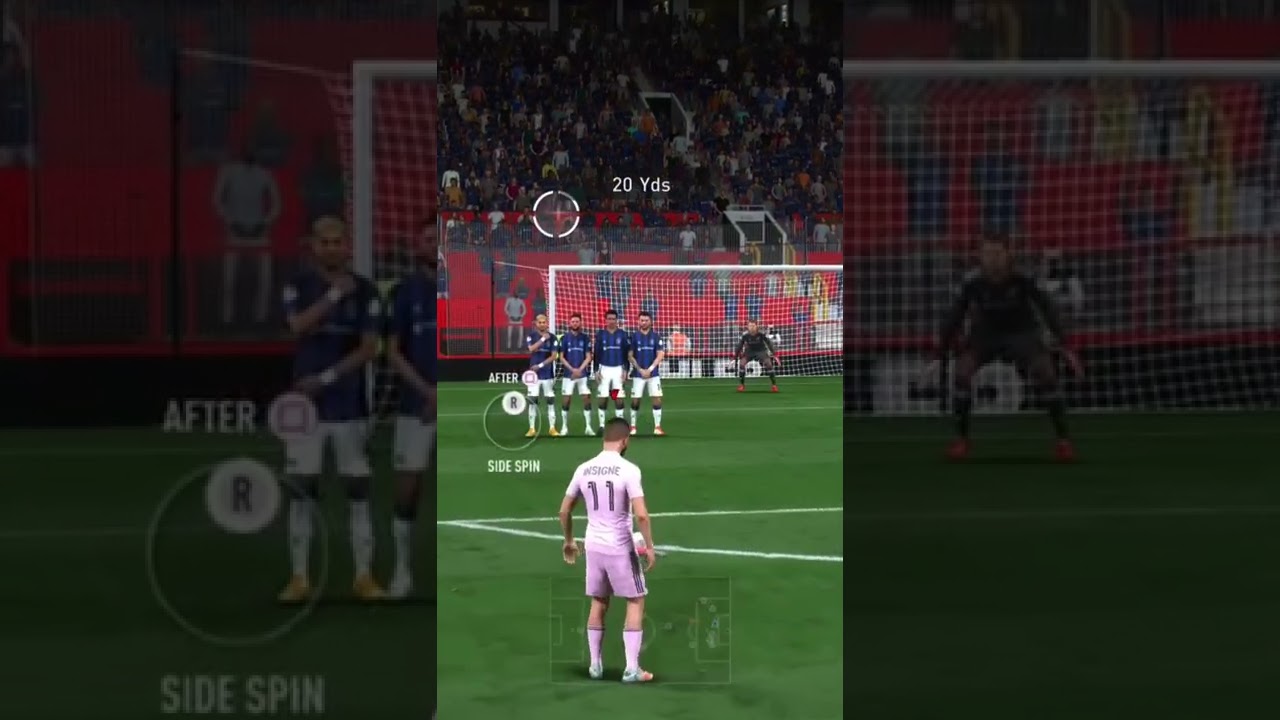 Insane free kick FUT22 #fifa22  #fut22 #skillgaming