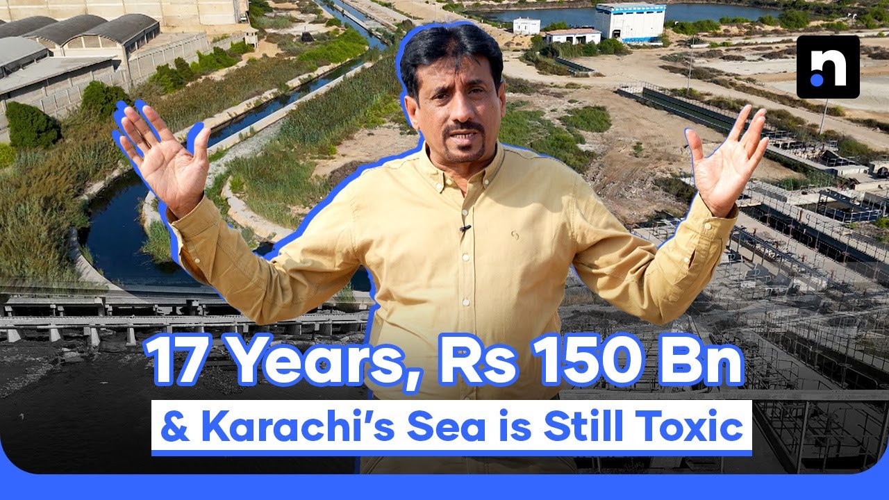 The Karachi S-3 Project: Billions Wasted with Karachi's Coastline Still Polluted | Nukta