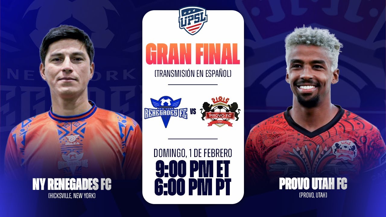 ESP | NY Renegades FC vs Provo Utah FC | 02.01.2026 | Gran Final