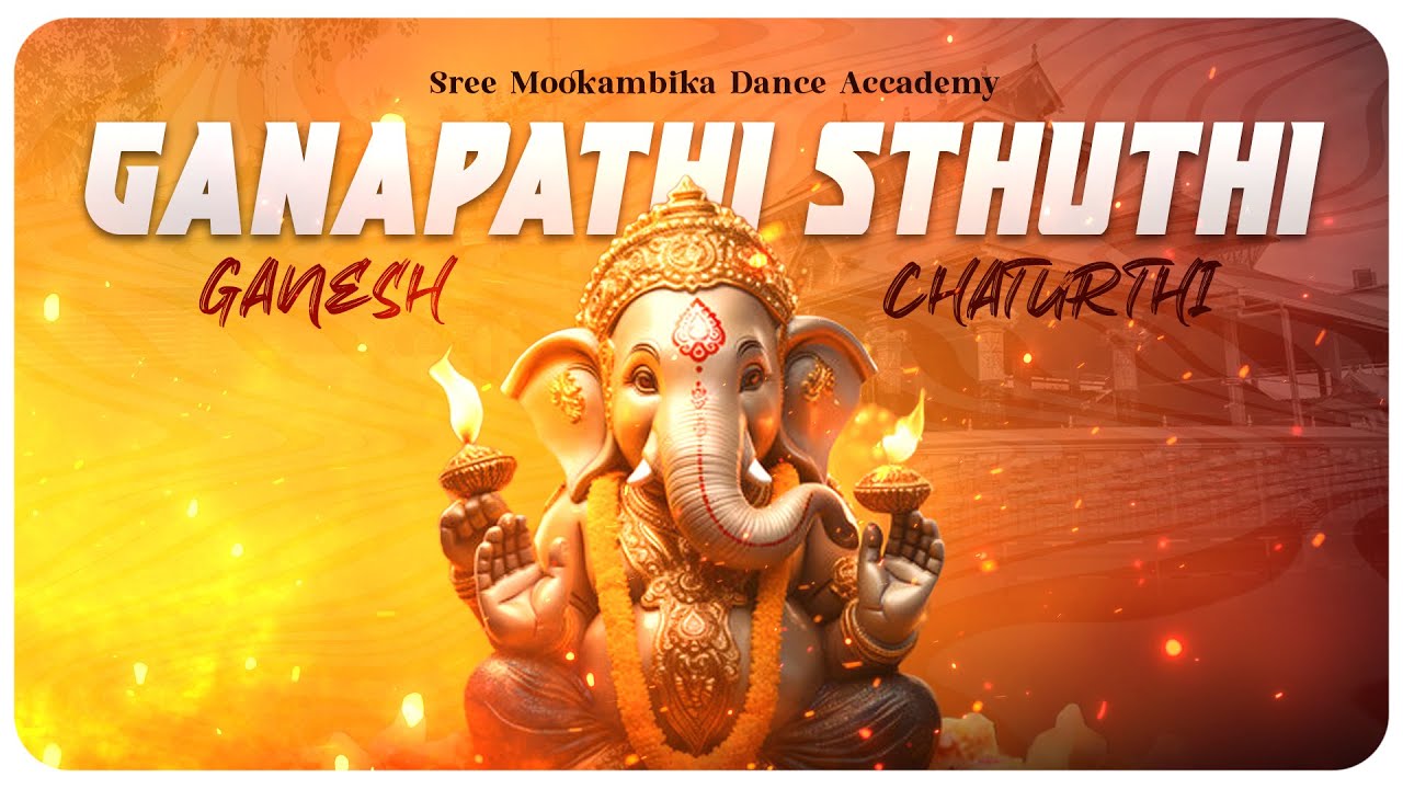 GANAPATHI STHUTHI  ||  GANESH CHATURTHI || Sree Mookambika Dance Academy || varkala