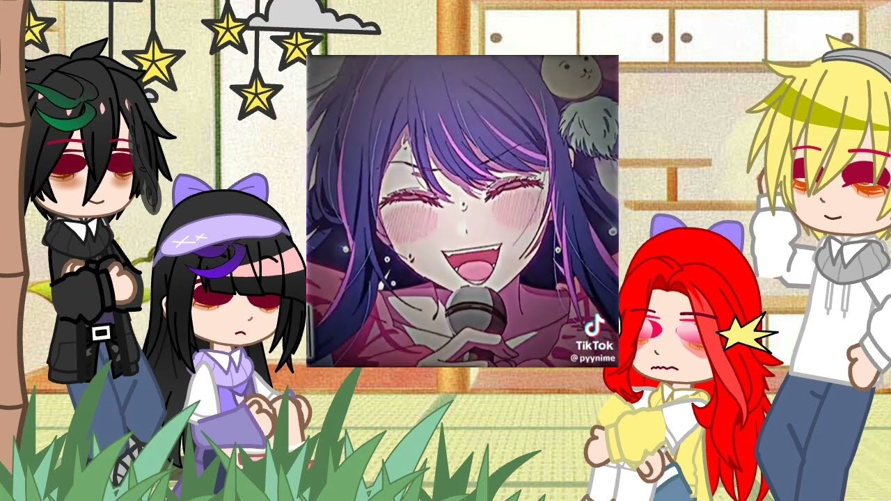 Shinbi house react to hari as ai hoshino #gachaclub #shinbihouse #fypシ #harixkanglim
