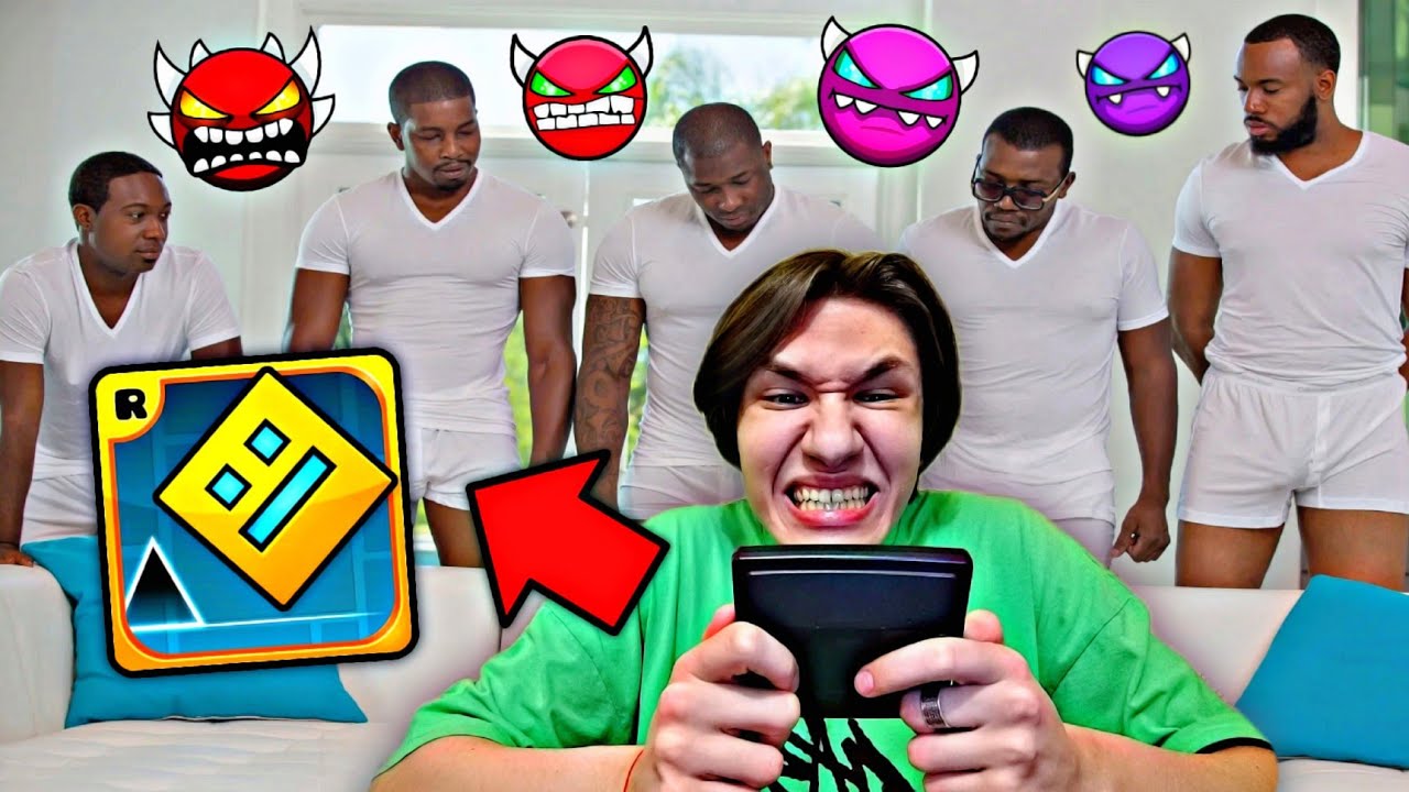 топ 5 худших мест для игры в geometry dash