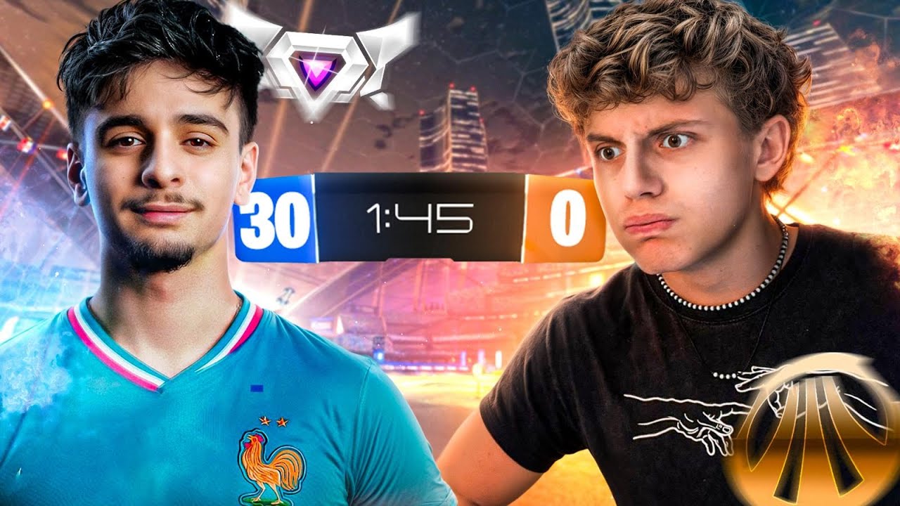 J'AFFRONTE LE MEILLEUR JOUEUR DU MONDE EN 1V1 😰