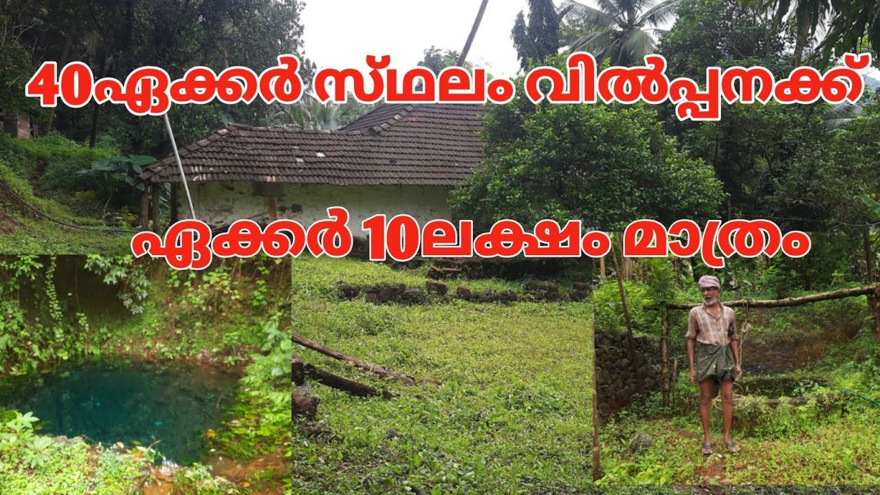 (sold out)40ഏക്കർ ആദയമുള്ള സ്‌ഥലം ഏക്കർ 10ലക്ഷം മാത്രം #realestate