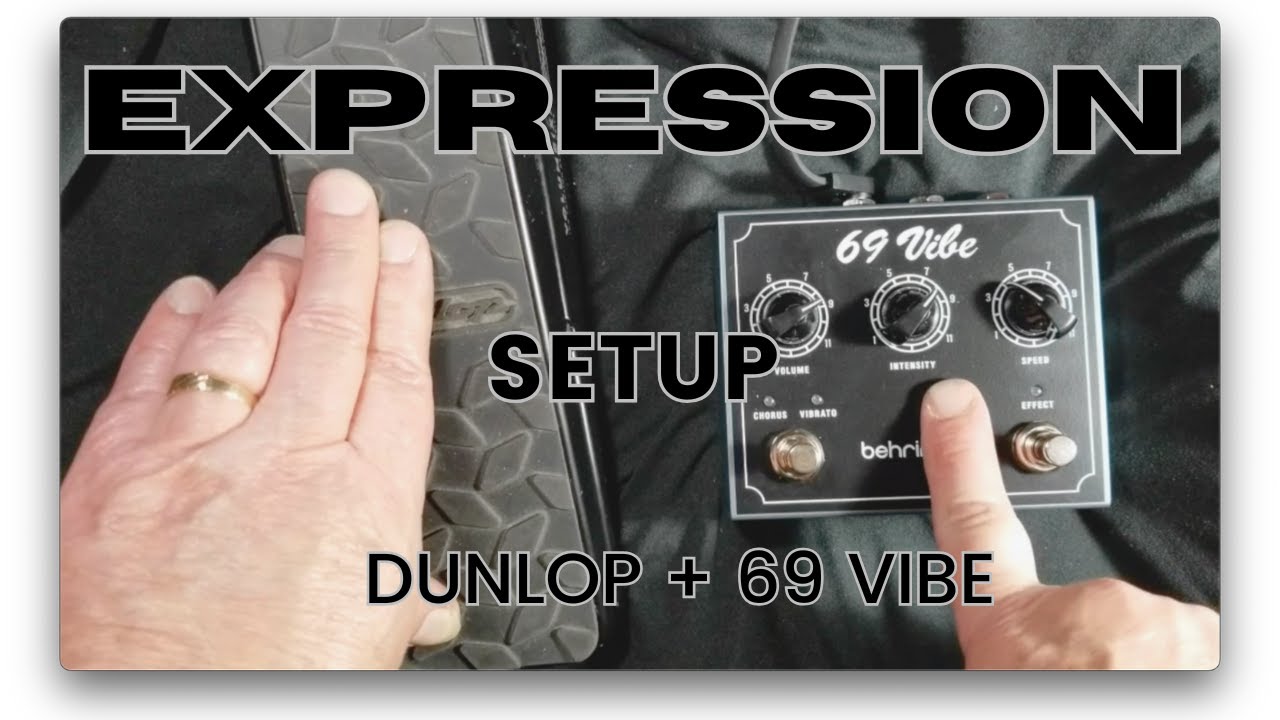 69 Vibe Set up Expression Pedal