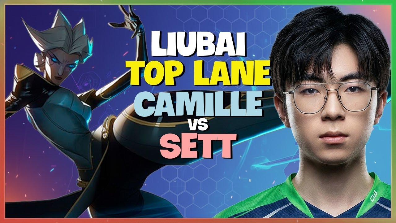Rank 1 Liubai Reveals The Ultimate Camille Mechanics Challenger Engsub