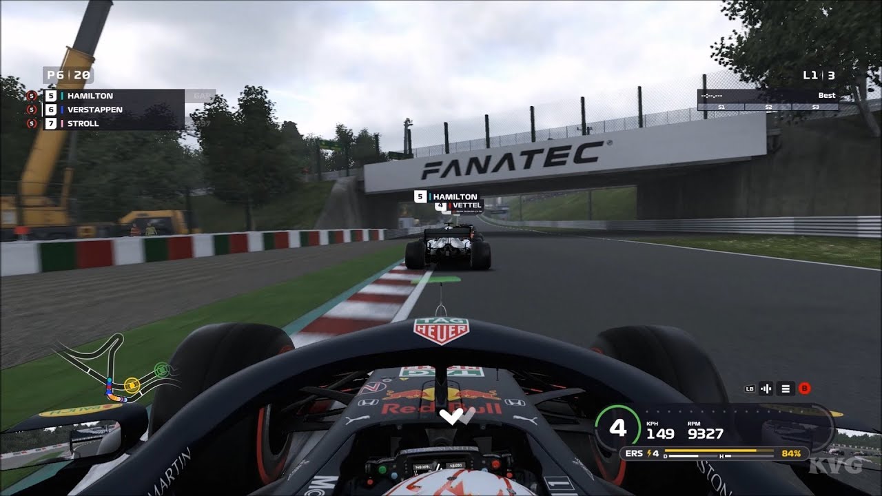 F1 2019 - Max Verstappen Gameplay (PC HD) [1080p60FPS]