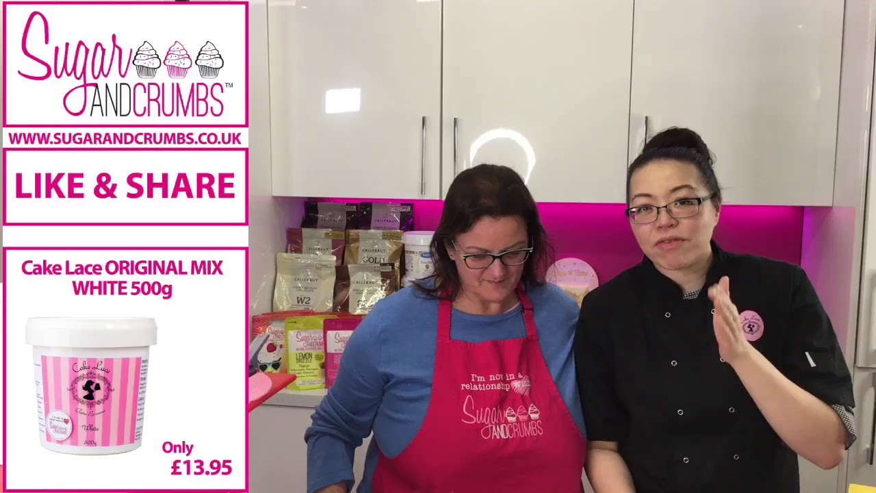 Gerry Chiu from Studio8Cakes - Cake Lace - Fb Live 9/03/20