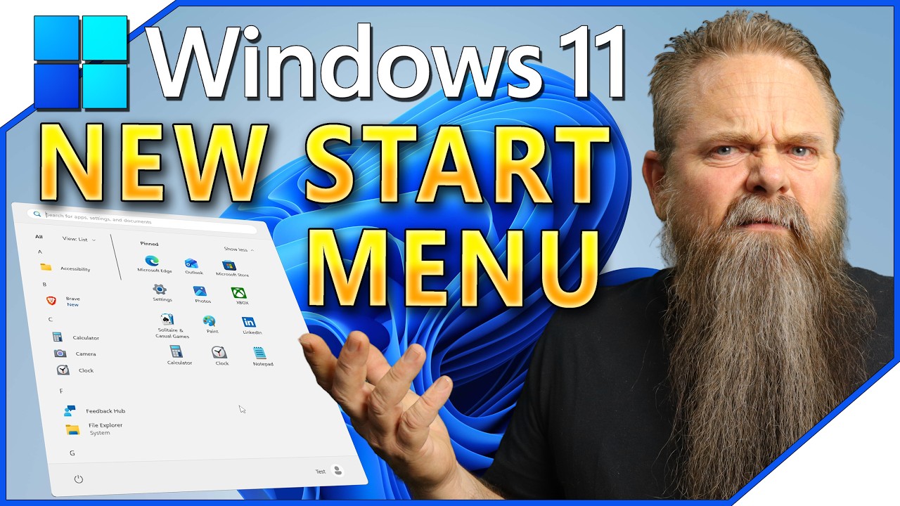 Получите новое меню &laquo;Пуск&raquo; в Windows 11 уже сегодня!!