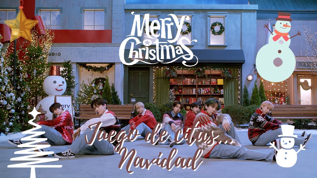 Juego de citas 🎄Especial Navidad🎄 Ver. ENHYPEN