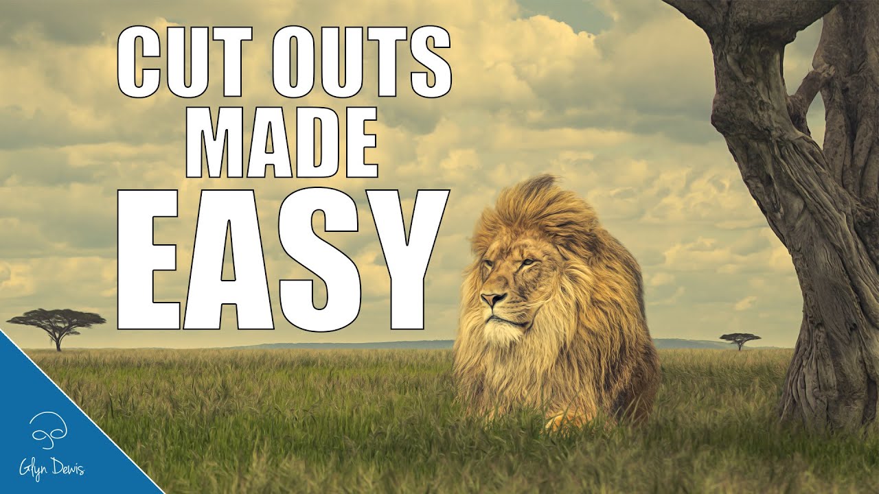 TRICKY CUTS OUTS MADE EASY: Photoshop Tutorial #57